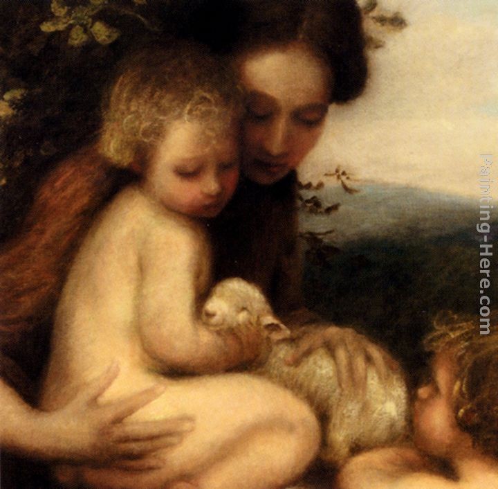 Edward Stott Motherhood - detail